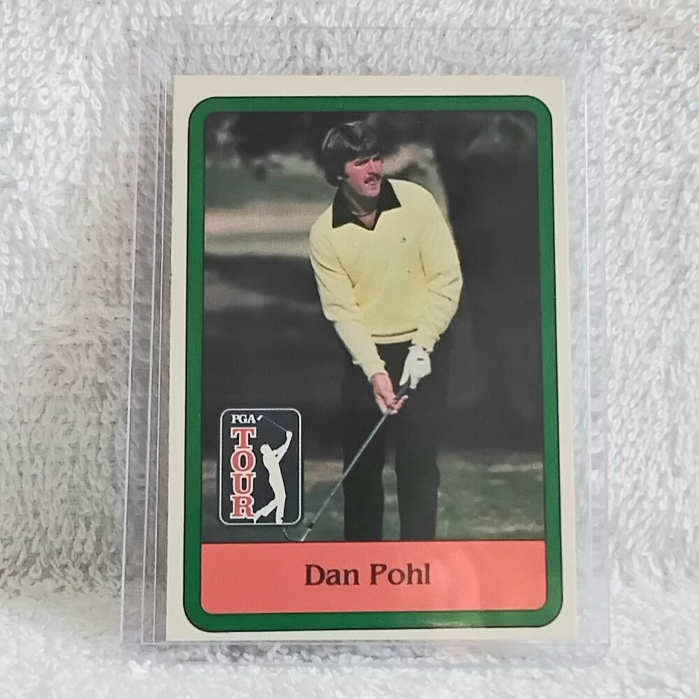 5/$20 E/NM 1981 Donruss Golf Inaugural Dan Pohl PGA Tour Card 44!!